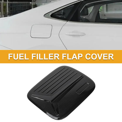 Fuel Tank Door Cap for Mitsubishi Pajero (2020-2025) Carbon Fiber Black