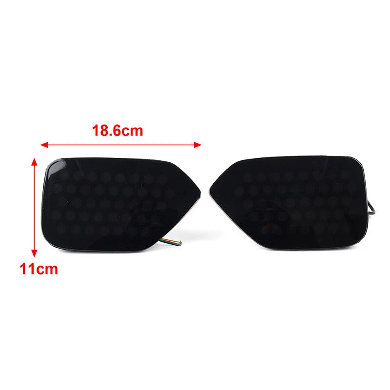 LED Rear Bumper DRL Turn Signal Brake Lamp for Subaru XV Outback (2013-2019)