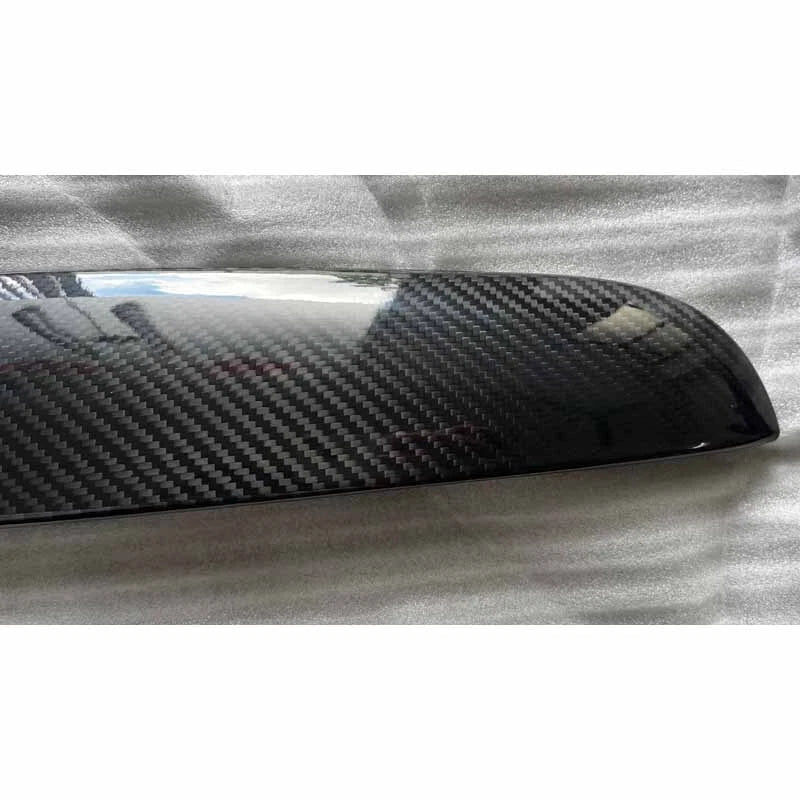 DRY Carbon Fiber Rear Trunk Tailgate Handle Panel Trim for Mini F55-57 2018-23