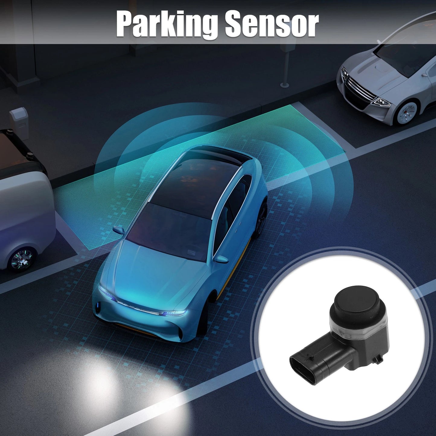 4 x PDC Reverse Parking Assist Sensors for Volvo XC60 (2010-2017)