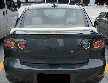 Double Layer Boot Rear Spoiler Unpainted Wing for Mazda 3 Sedan (2004-2009)