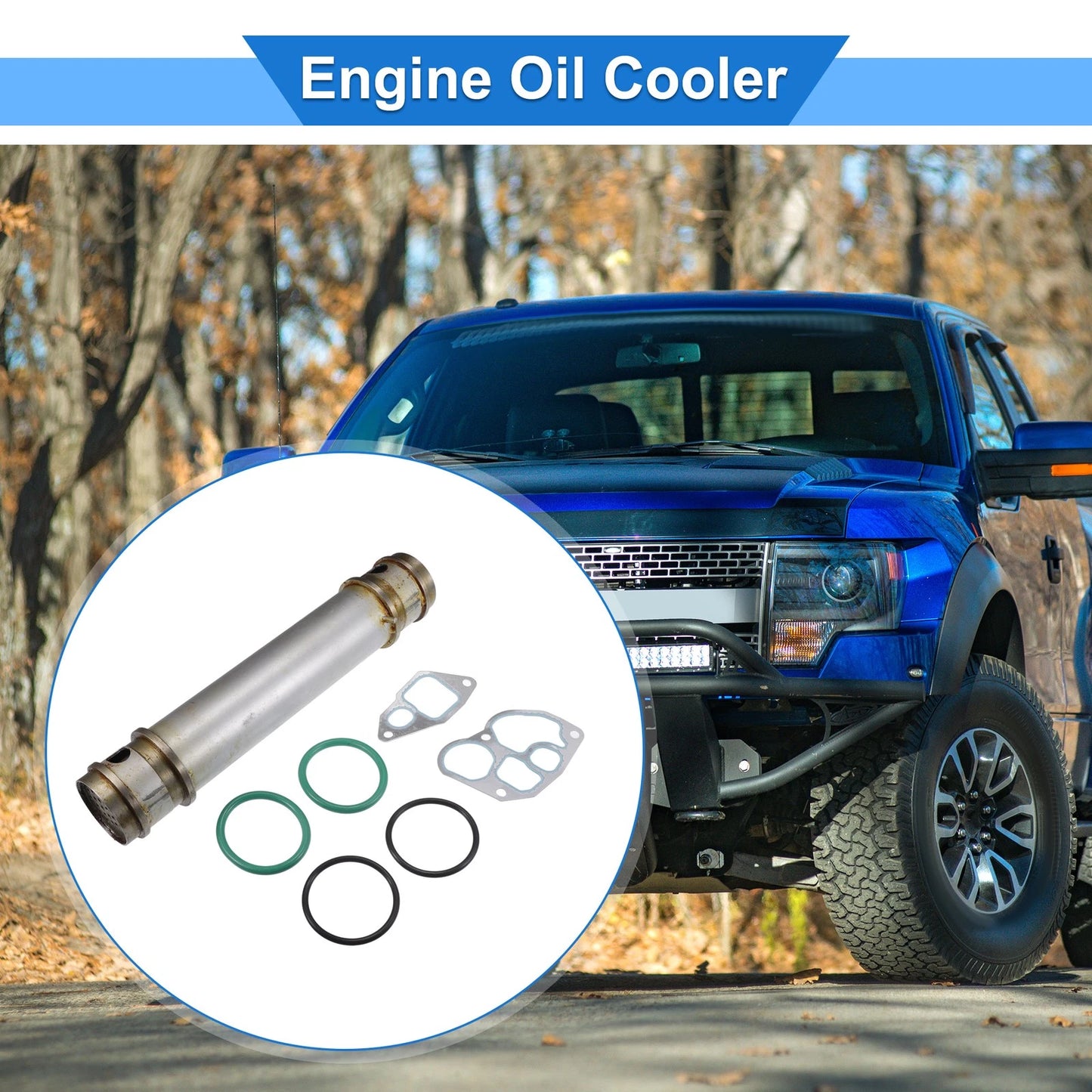 Engine Oil Cooler & Seal Gasket for Ford Excursion (2000-2005)