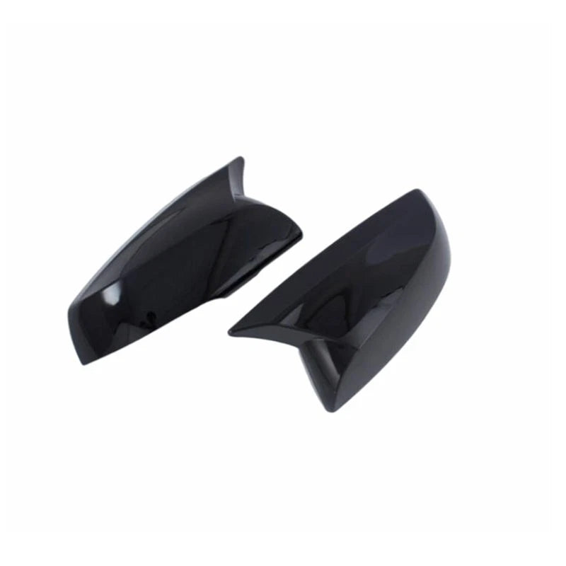 Gloss Black ABS Side Door Mirror Cover Caps for Toyota Highlander (2020-2022)