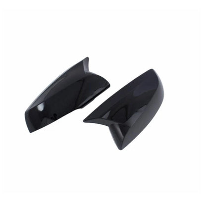 Gloss Black ABS Side Door Mirror Cover Caps for Toyota Highlander (2020-2022)
