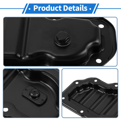Engine Oil Pan for Toyota Land Cruiser 2007 (2007) - Steel Black, 1 Pc