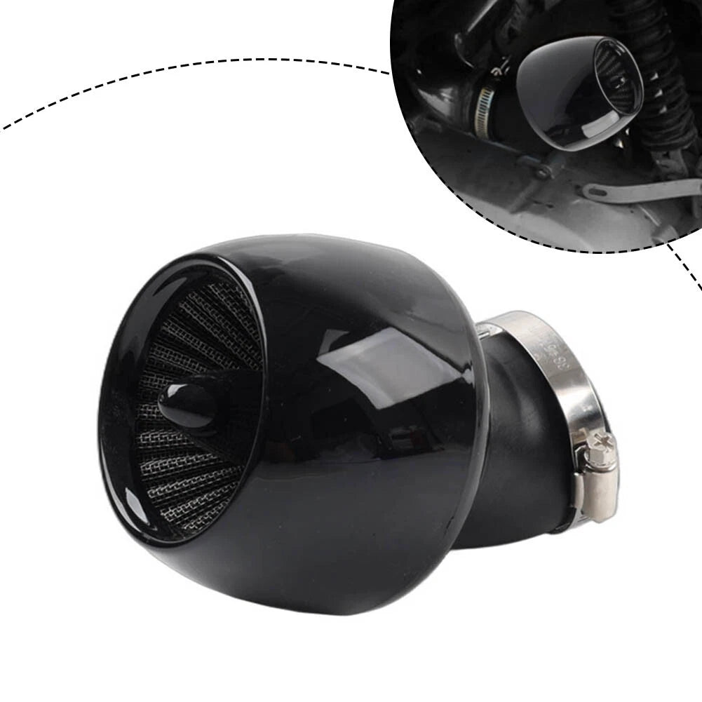Universal Black Air Intake Filter Cone Pod 28-48MM for ATV Scooter