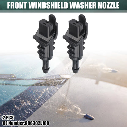 Windshield Wiper Washer Nozzle Spray Jets for Kia Cadenza (2014-2019)