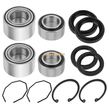 2 x Hub Bearings Seals for Arctic Cat 650 V-2 (2004–2004)