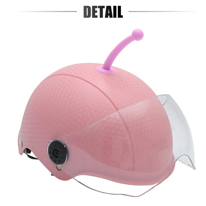 1 Antenna Shape Roof Ornament Light Pink for Car, Motorcycle, Bike Helmets