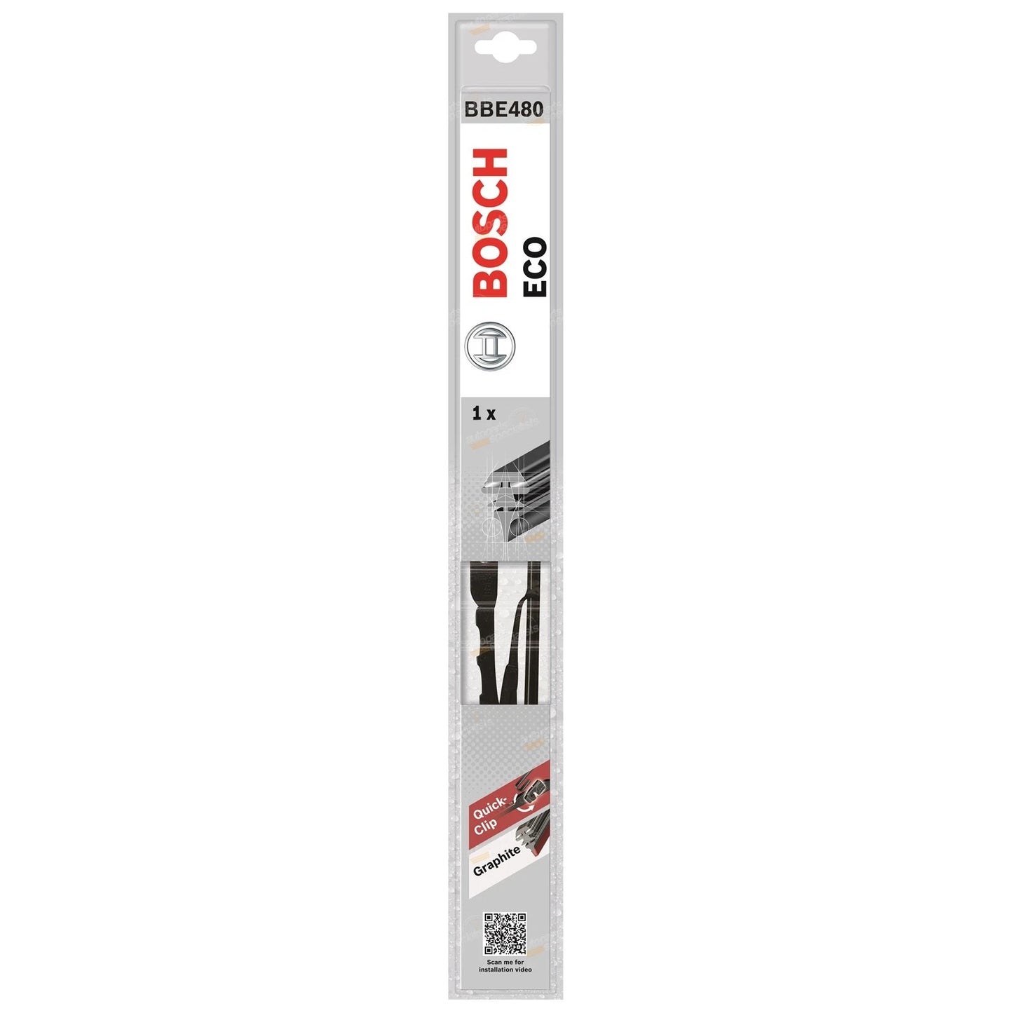 Front Pair Eco Wiper Blades for Ford Mondeo HA HB (1995-1996)