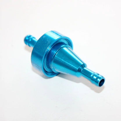 6mm Alloy Blue Petrol Fuel Filter for PIT PRO Quad Dirt Bike ATV Buggy