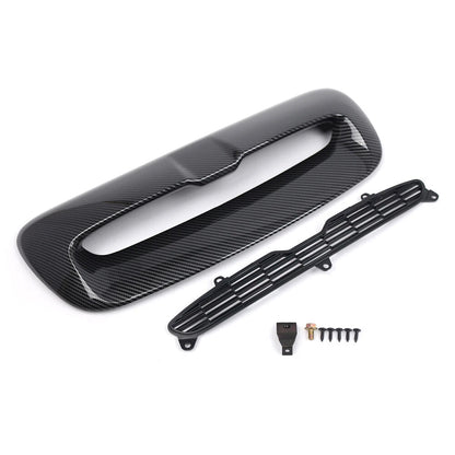 Carbon Look Front Hood Air Intake Vent Scoop for BMW Mini Cooper (2007-2013)