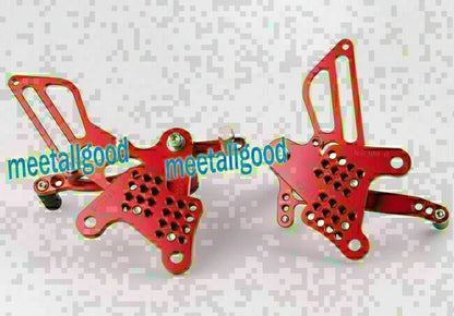 Aluminum Adjustable Racing Rearset Footpegs for Honda NSF100 NSR50 (2000-2009)