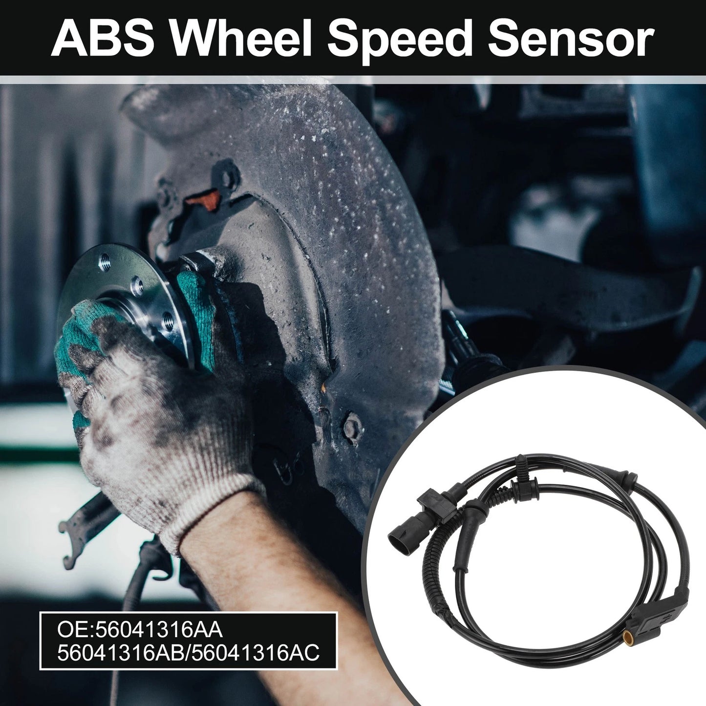 ABS Wheel Speed Sensor for Jeep Grand Cherokee (1999-2004) Front Right