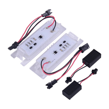 White LED License Plate Lights for Jeep Renegade (2014-2017)