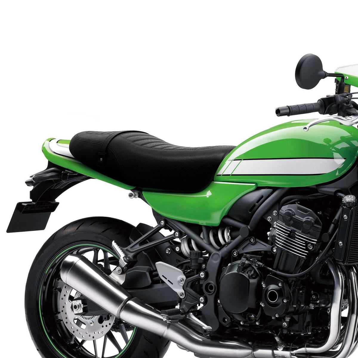 Black Rider Passenger Seat for Kawasaki Z900RS (2018-2023)