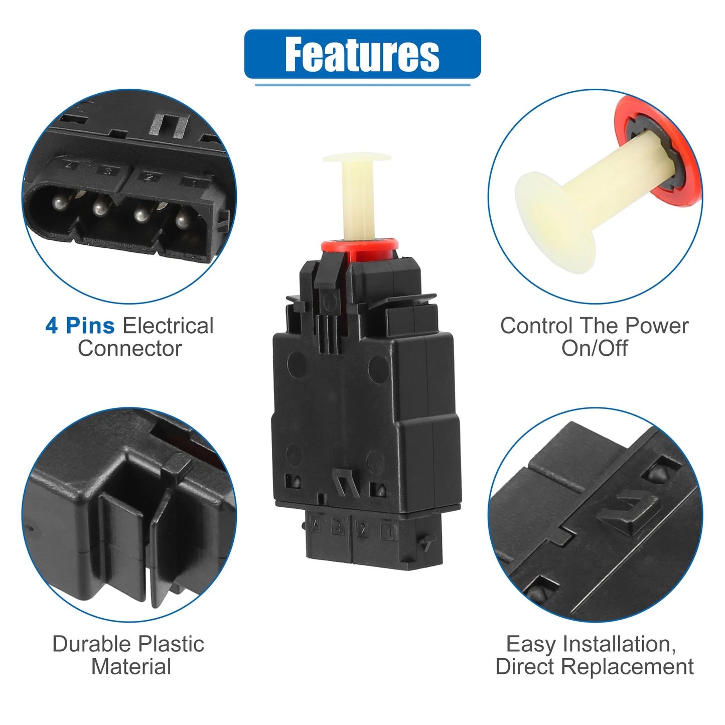 Stop Lamp Switch for BMW 525i (1989-1995)