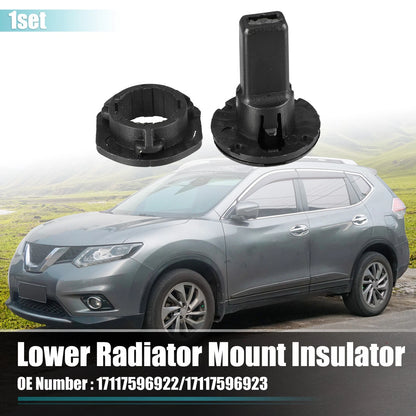1 Set Upper Radiator Mount Bracket with Support Sleeve for BMW 228i