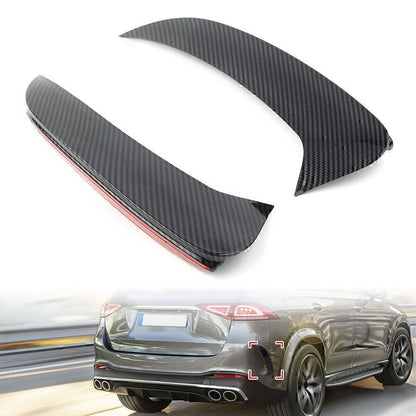 Rear Bumper Splitter Spoiler Canard Air Vent for Benz GLE W167 (2020-2023)