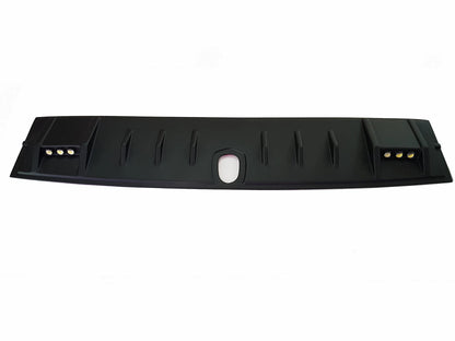 K Front LED Roof Spoiler in Matte Black for Isuzu D-Max Ute Pickup (2017-2020)