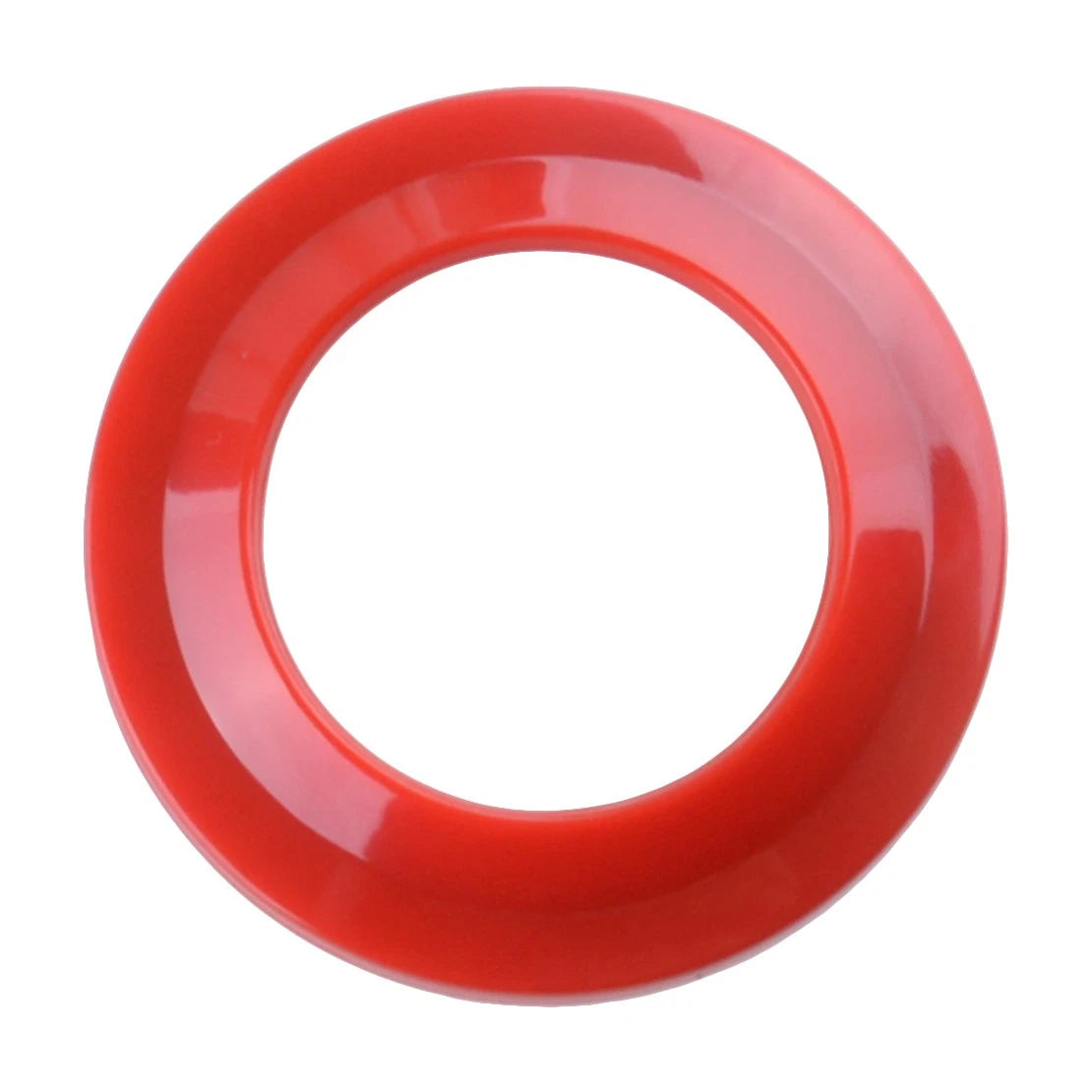 2 x Red A Pillar Speaker Cover Rings for Jeep Wrangler JK (2008-2014)