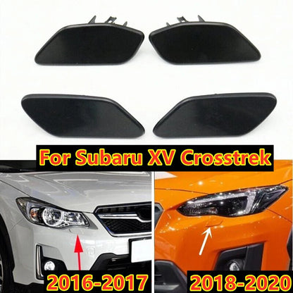 Headlight Washer Spray Nozzle Cover Jet Cap for Subaru XV Crosstrek (2016–2020)