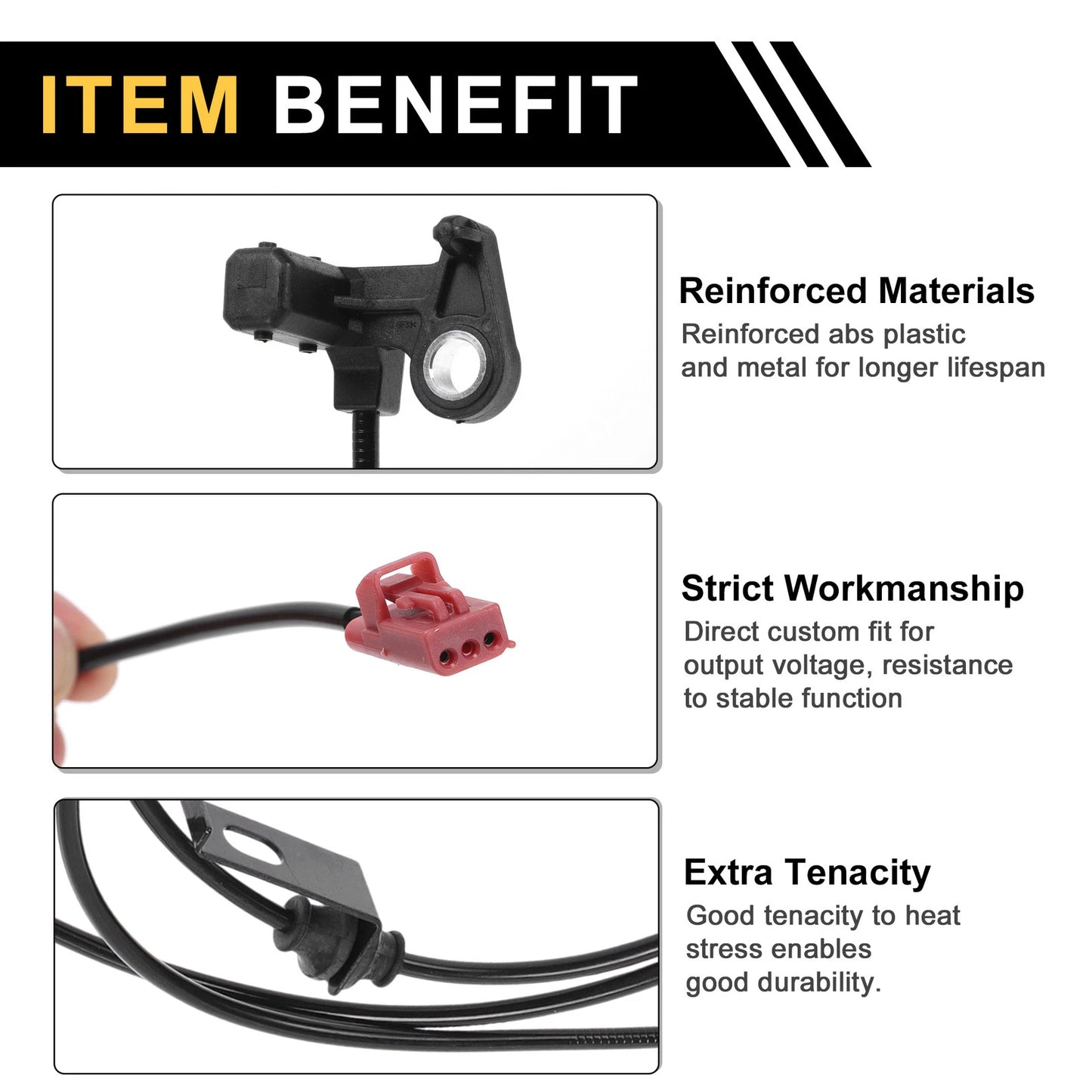 ABS Wheel Speed Sensor Set for Ford Fusion (2013-2020)