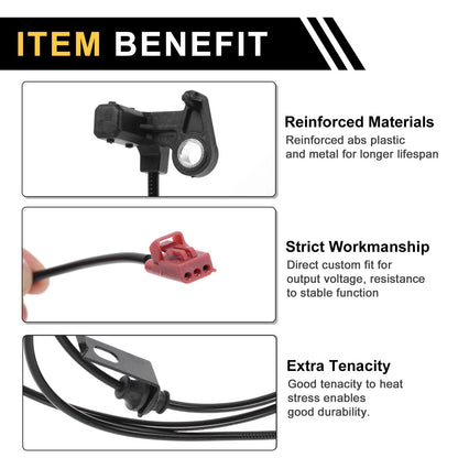 ABS Wheel Speed Sensor Set for Ford Fusion (2013-2020)