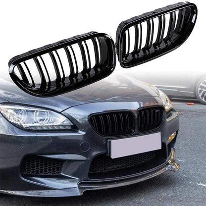 Dual Slat Front Kidney Grille for BMW M6 640i 650i F06 F12 F13 (2012-2019)