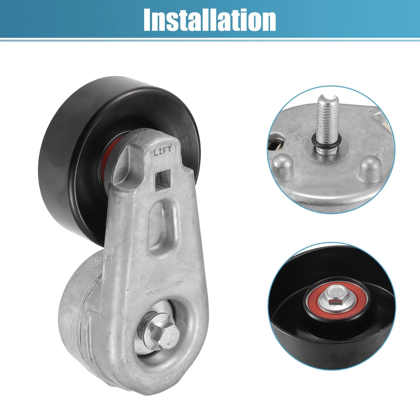 Belt Tensioner Pulley Assembly for Ford F-250 Super Duty 2008-2010