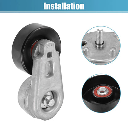 Belt Tensioner Pulley Assembly for Ford F-250 Super Duty 2008-2010