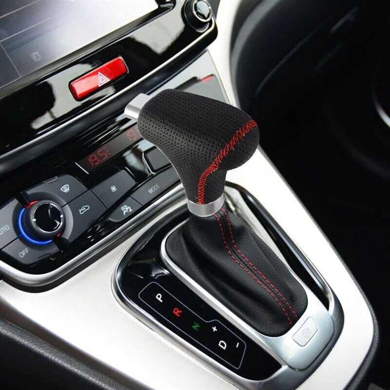Leather Gear Shift Knob for Automatic Transmission - Universal Fit ()