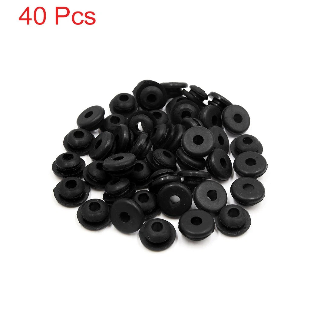 Bushings / 40pcs 6mm Hole Diameter / Shock Absorber Bushings for Car/Motorcycle
