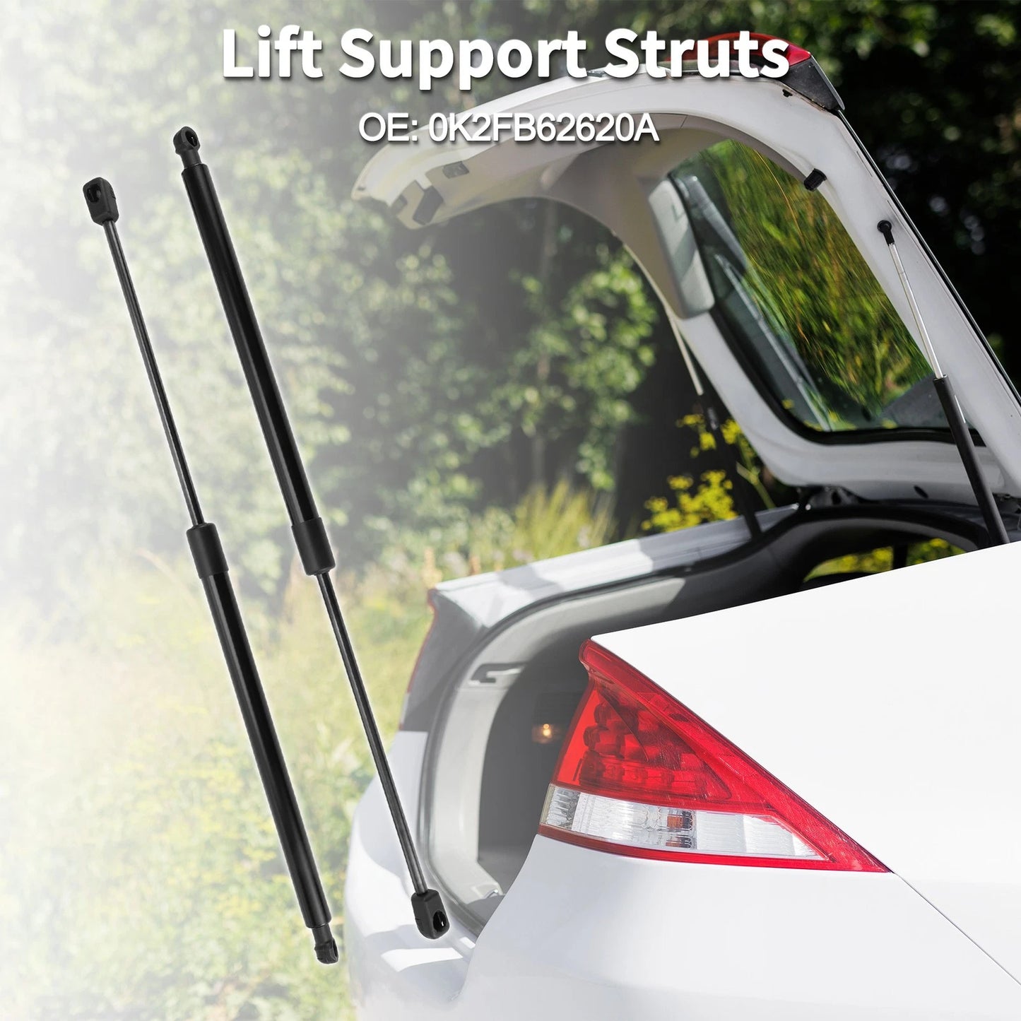 Rear Hatch Lift Supports for Kia Jiale II (FJ) (2006-2010)