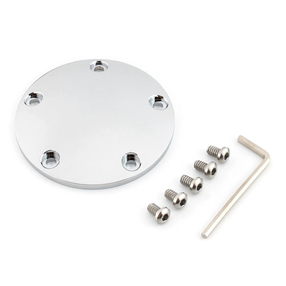 Domed Timing Points Cover for Harley Twin Cam Softail Dyna Touring (99-17)