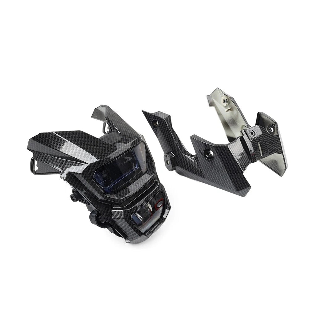 Black Headlight Lamp & Cover for Honda Grom MSX125 (2016-2018)