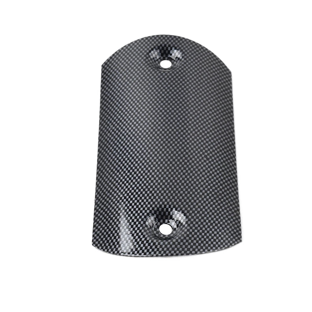 Exhaust Middle Pipe Heat Shield Cover for Car Muffler Protector Carbon Like