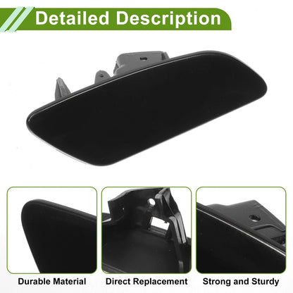 Washer Nozzle Cover Cap for Porsche Panamera (2017-2021) Black