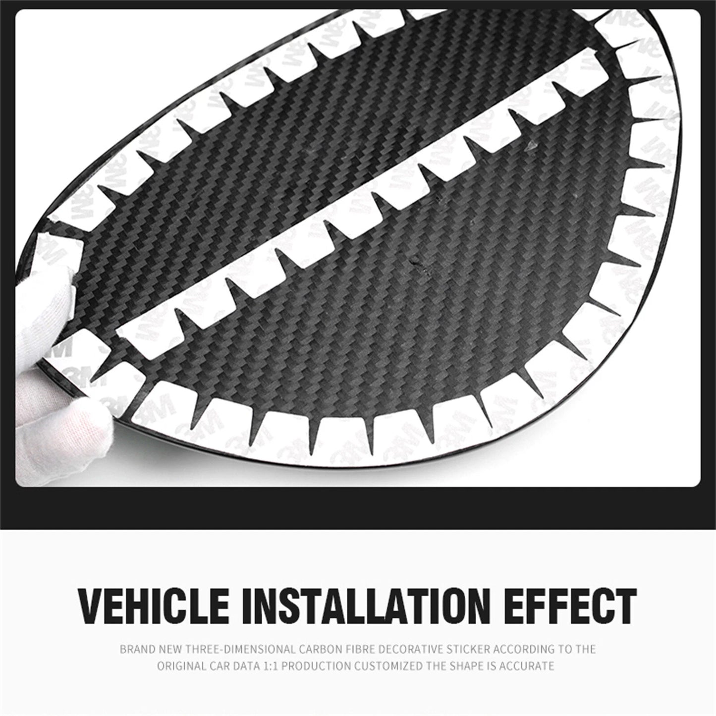 Fuel Tank Cap Cover for 2022-2024 Subaru BRZ, Toyota GR86, Black