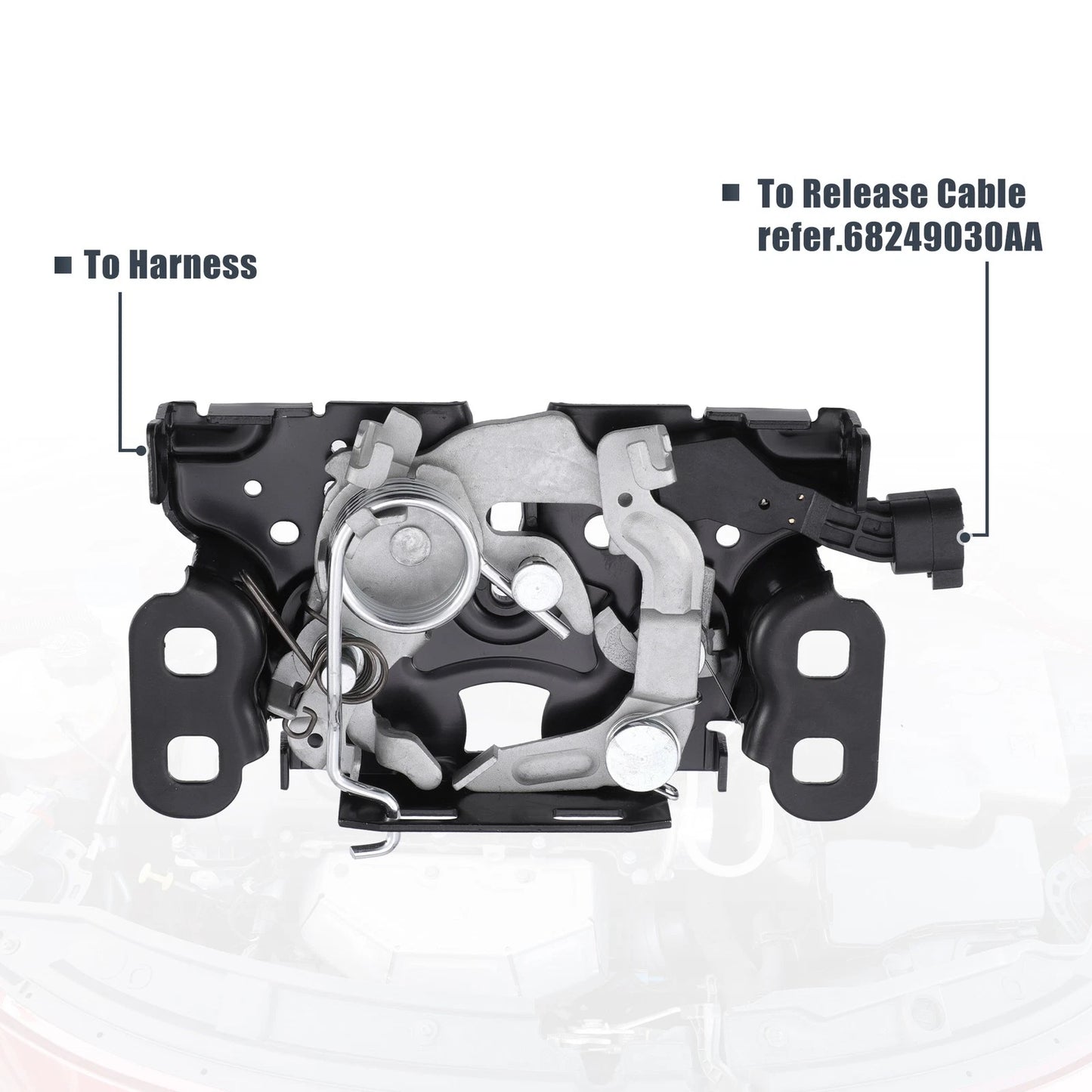 Hood Latch Lock Assembly for Jeep Compass (2017-2020)