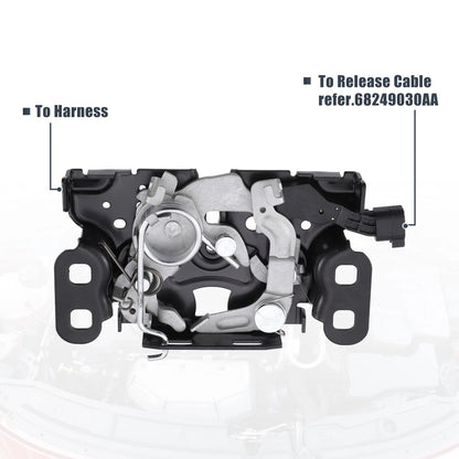Hood Latch Lock Assembly for Jeep Compass (2017-2020)