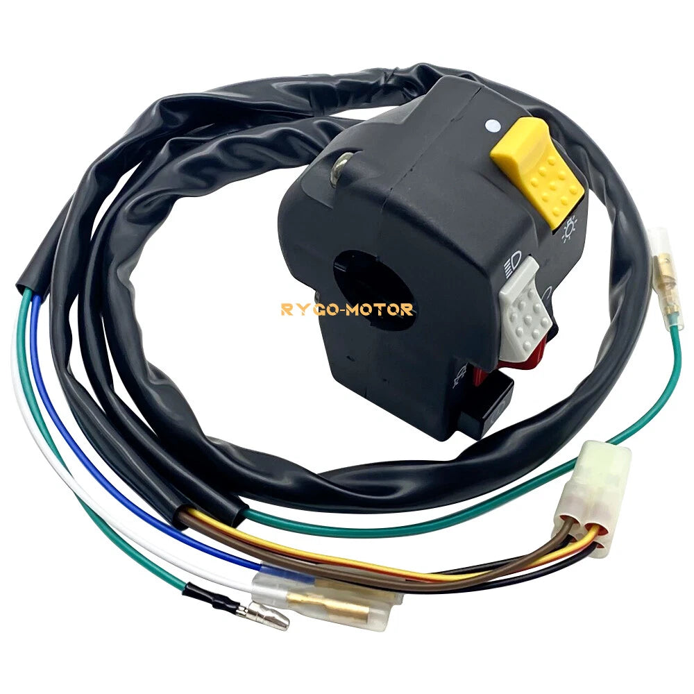 Handlebar Start Stop Kill Light Switch for Honda Recon TRX250 2x4(1997–2001)