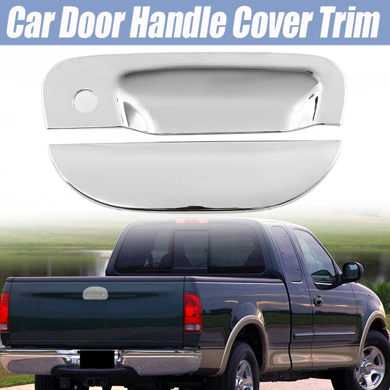 Chrome Rear Trunk Tailgate Door Handle Cover for Ford F-150 1997-2003