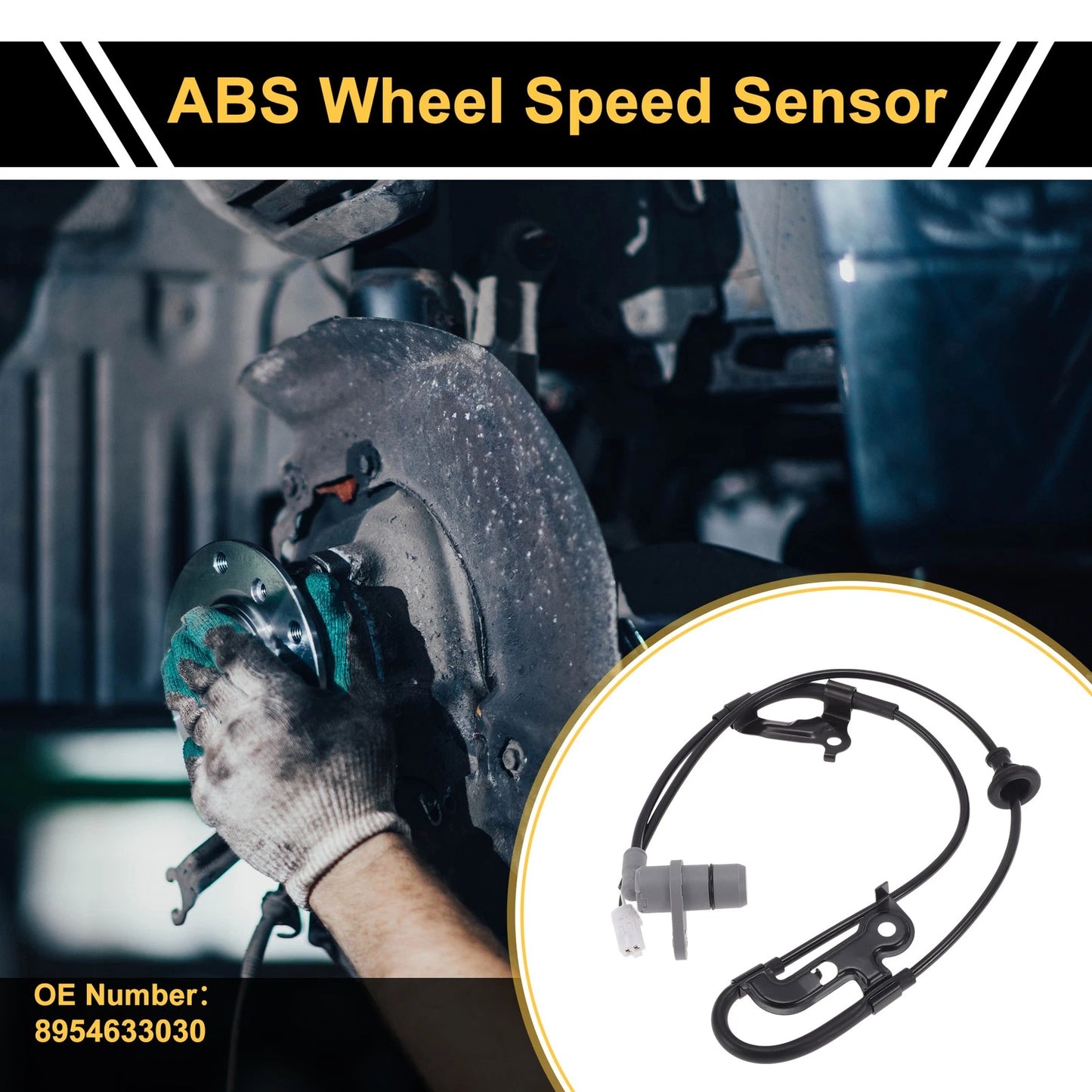 ABS Wheel Speed Sensor 1Pc Left Rear for Toyota Camry (1996–2006)