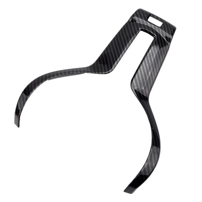 Steering Wheel Cover Edge Frame Decor Carbon Fiber Style for BMW F22 F30 F06 F12 X5 (2012-2020)