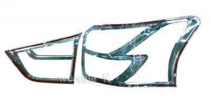 Chrome Tail Light Surround Covers for Isuzu MU-X (2013-2015)