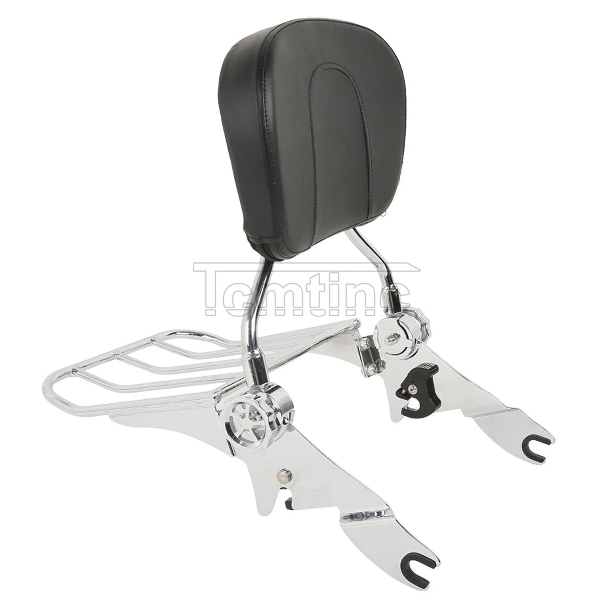 Backrest Sissy Bar Luggage Rack for Harley Touring Street Glide (2009-2025)