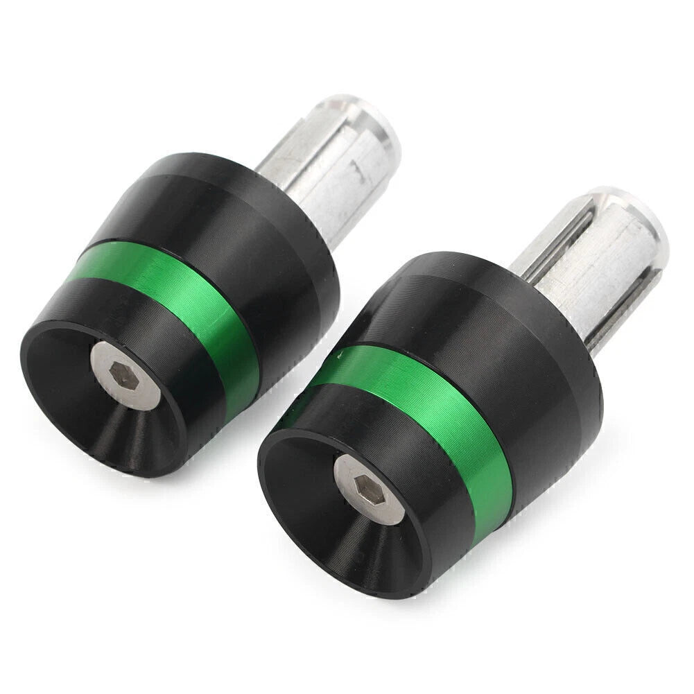 26mm Handlebar End Plugs for Harley, BMW, Ducati, Honda (Fits Various Models)