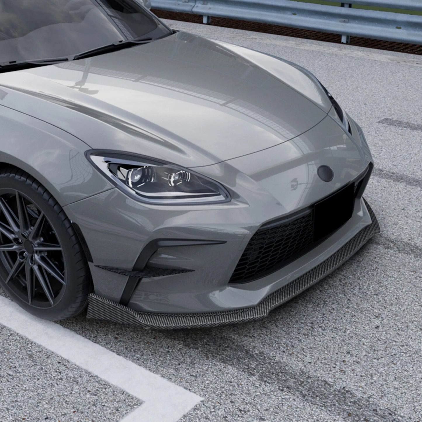 Front Bumper Lip Splitter for Toyota GR86 (2022-2025)
