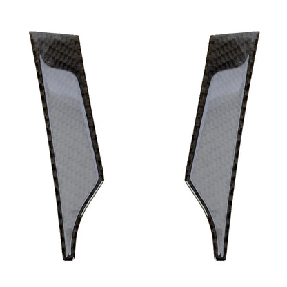Carbon Fiber Black Floor Console Cover Trim for Toyota Tacoma (2016-2022)